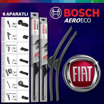 Bosch Aeroeco Fiat Fiorino 2008-2014 Muz Silecek Takımı