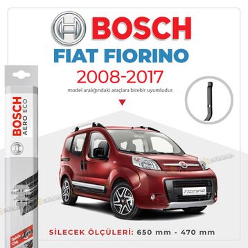 Bosch Aeroeco Fiat Fiorino 2008-2017 Ön Muz Silecek Takımı