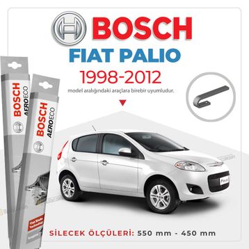 Bosch Aeroeco Fiat Palio 1998-2012 Muz Silecek Takımı
