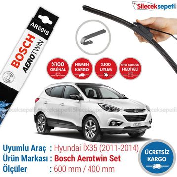 Bosch Aeroeco Hyundai ix35-2011-2014 Muz Silecek Takımı