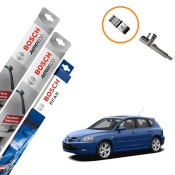 Bosch Aeroeco Mazda 3 HB 2004-2008 Ön Arka Silecek