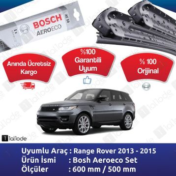 Bosch Aeroeco Range Rover 2013-2015 Muz Silecek Takımı