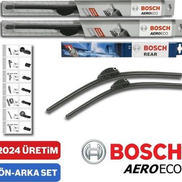 Bosch Aeroeco Rear Seat Leon 2006-2008 Ön Arka Silecek