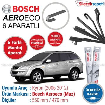 Bosch Aeroeco Ssangyong Kyron 2006-2012 Muz Silecek