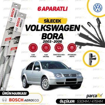 Bosch Aeroeco Volkswagen Bora 2003-2006 Muz Silecek
