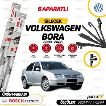 Bosch Aeroeco Volkswagen Bora 2003-2006 Muz Silecek