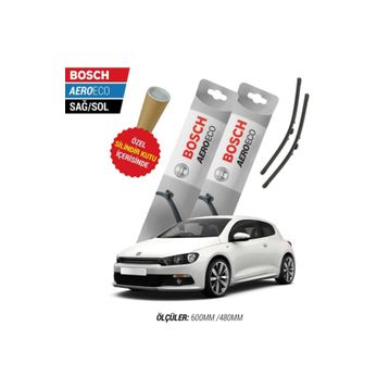 Bosch Aeroeco Volkswagen Scirocco 2008-2014 Muz Silecek Takımı