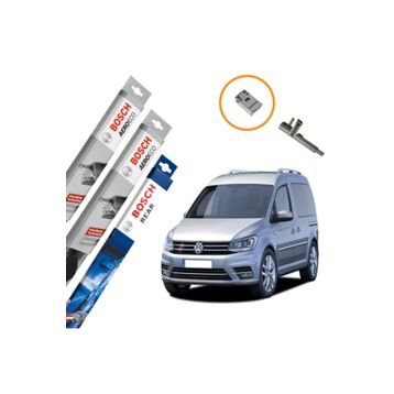 Bosch Aeroeco VW Caddy 2007-2017 Ön Arka Silecek