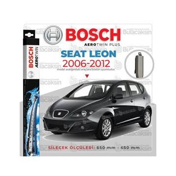 Bosch Aerotwin AP650U+AP650U Seat Leon 2006-2012 Muz Tipi Ön Silecek Takımı
