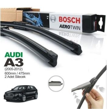 Bosch Aerotwin Audi A3 2005-2012 Silecek Takımı
