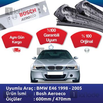 Bosch Aerotwin Bmw 3 E46 1998-2005 Silecek Takımı