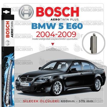 Bosch Aerotwin BMW E60 2004-2009 Silecek Takımı