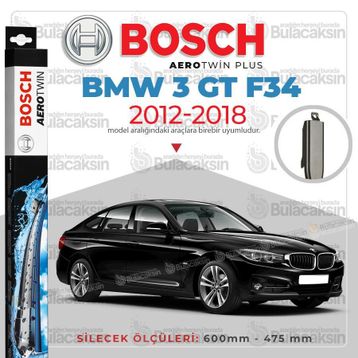 Bosch Aerotwin Bmw F34 Gran Turismo 2013-2017 Muz Silecek Takımı