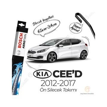 Bosch Aerotwin Kia Ceed 2012-2017 Muz Silecek Takımı
