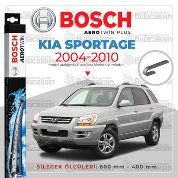 Bosch Aerotwin Kia Sportage 2004 2010 Muz Silecek Takımı