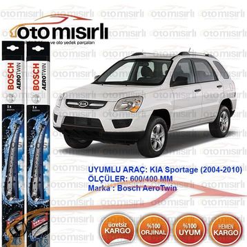 Bosch Aerotwin Kia Sportage 2004 2010 Muz Silecek Takımı