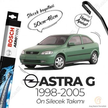 Bosch Aerotwin Opel Astra G 1998-2005 Uyumlu Muz Silecek Takımı