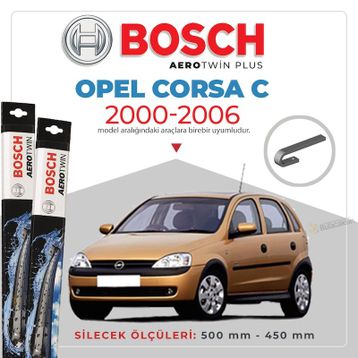 Bosch Aerotwin Opel Corsa C 2000-2006 Silecek Takımı
