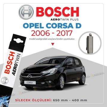 Bosch Aerotwin Opel Corsa D 2006-2014 Ön Muz Silecek Takımı