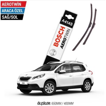 Bosch Aerotwin Peugeot 2008 2013-2019 A414S Silecek Takımı