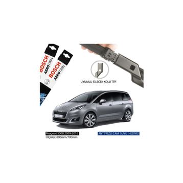 Bosch Aerotwin Peugeot 5008 2009-2016 Silecek Takımı