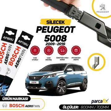 Bosch Aerotwin Peugeot 5008 2009-2016 Silecek Takımı