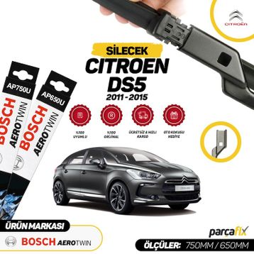 Bosch Aerotwin Plus Citroen DS5 2011-2015 Silecek Takımı