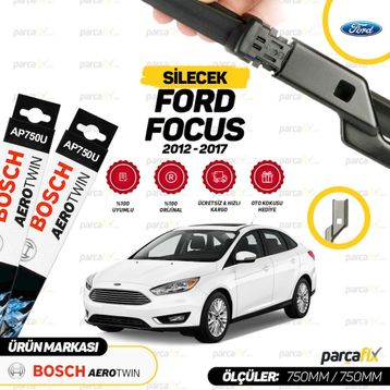 Bosch Aerotwin Plus Ford Focus 3 2012-2017 Silecek Takımı
