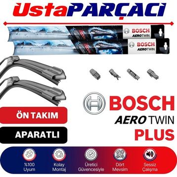 Bosch Aerotwin Plus Mazda 3 Hatchback 2004-2008 Silecek Takımı