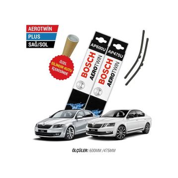 Bosch Aerotwin Plus Skoda Octavia 2013-2019 Silecek Seti