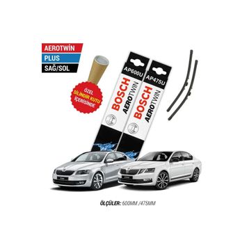 Bosch Aerotwin Plus Skoda Octavia 2013-2019 Silecek Seti