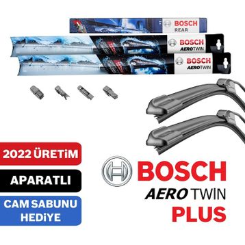 Bosch Aerotwin Plus Volvo V70 2007-2020 Ön Arka Silecek Takımı