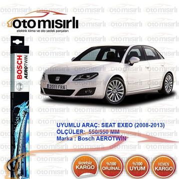 Bosch Aerotwin Seat Exeo 2008-2013 Ön Silecek Takımı