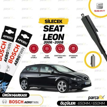 Bosch Aerotwin Seat Leon 2006-2008 Silecek Takımı