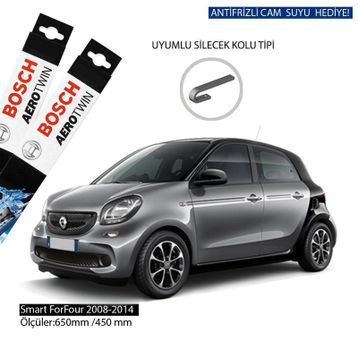 Bosch Aerotwin Smart Forfour 2004-2007 Silecek Takımı