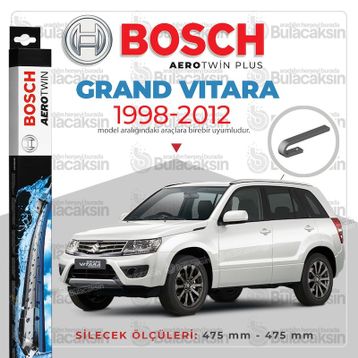 Bosch Aerotwin Suzuki Grand Vitara 1998-2012 Muz Silecek Takımı