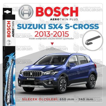Bosch Aerotwin Suzuki Sx4 S Cross 2013-2015 Muz Silecek Takımı