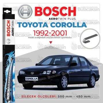 Bosch Aerotwin Toyota Corolla 1992-2001 Muz Silecek Takımı
