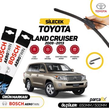 Bosch Aerotwin Toyota Land Cruiser 2009-2013 Muz Silecek Takımı