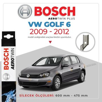 Bosch Aerotwin Volkswagen Golf 6 2009-2012 Muz Silecek Takımı