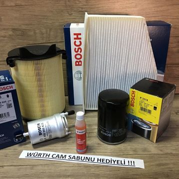 Bosch Audi A3 1.6 BSE Filtre Seti