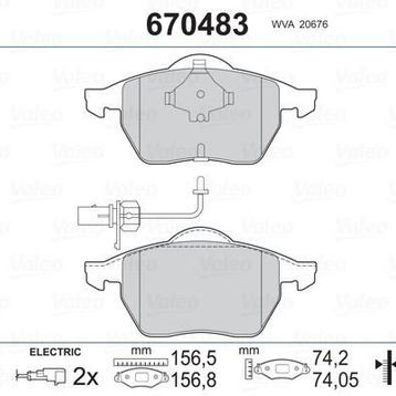 Bosch Audi A4 1.6 2000-2008 Ön Fren Balatası