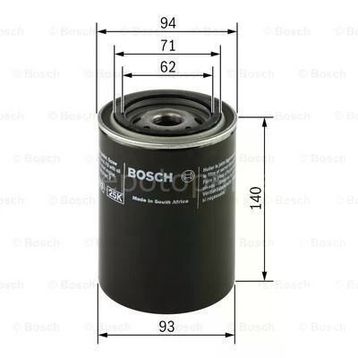Bosch Audi A4 1.8 T Cabriolet 2006-2009 Yağ Filtresi