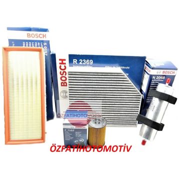 Bosch Audi A4 2.0 Tdı CJCD Filtre Seti