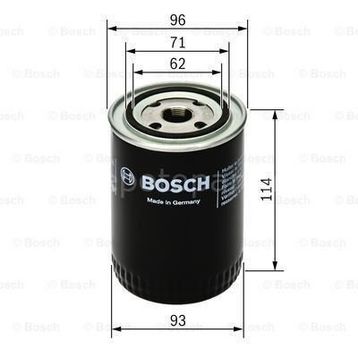 Bosch Audi A4 3.0 Quattro 2000-2004 Yağ Filtresi