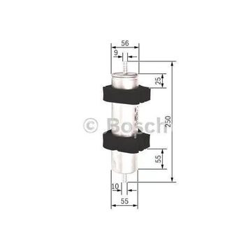 Bosch Audi Q5 3.0 TDI Quattro 11.2008 - 09.2012 Mazot Filtresi