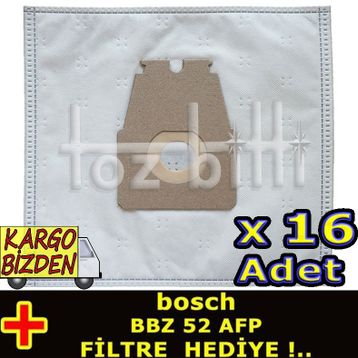 Bosch BBZ 52 AFP Elektrikli Süpürge Toz Torbası