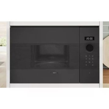 Bosch BFL524MH2 Siyah Ankastre Mikrodalga Fırın