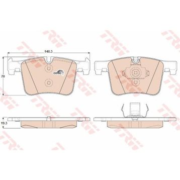 Bosch BMW 116 F20 1.5 2015-2019 Ön Fren Balatası