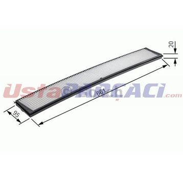 Bosch BMW 328 Ci Coupe Polen Filtresi